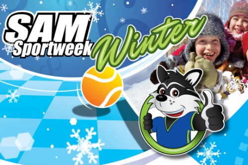 SAM Sportweek Winter. 3 & 5 januari!